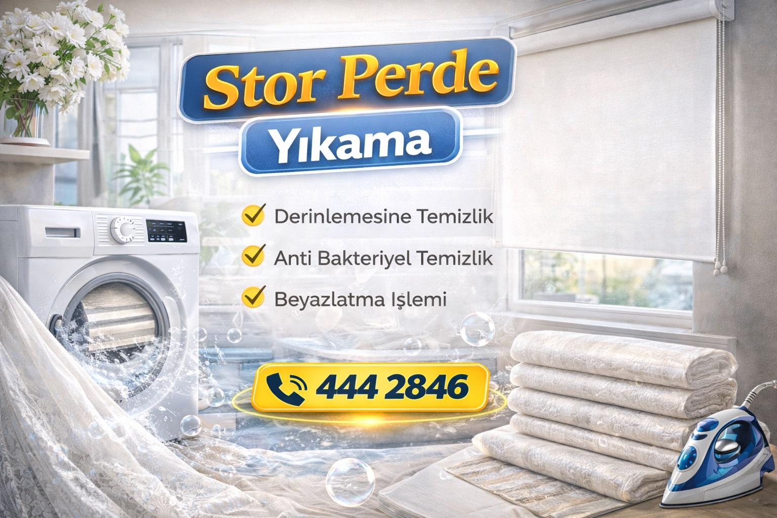 Stor Perde Yıkama