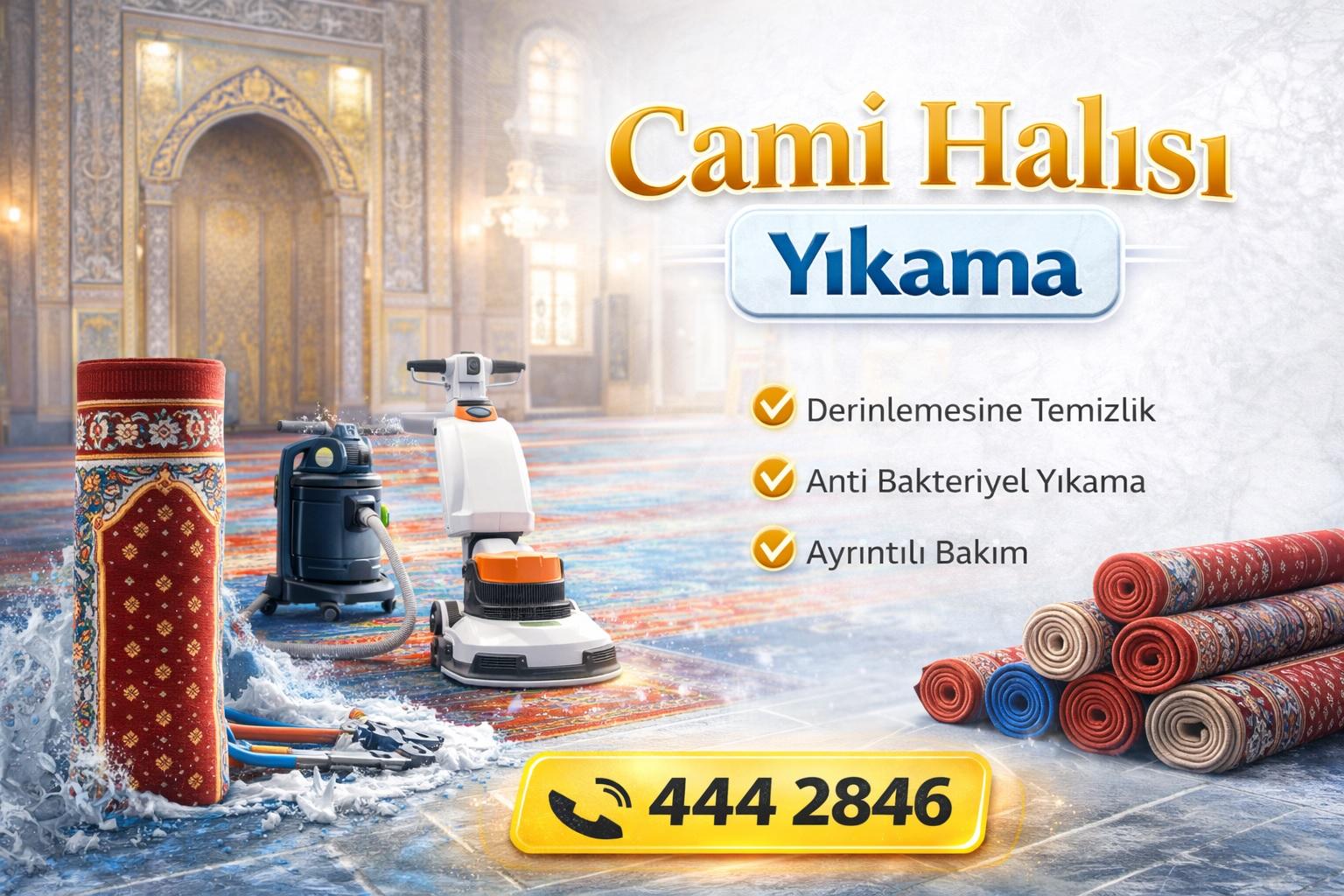 Cami Halısı Yıkama