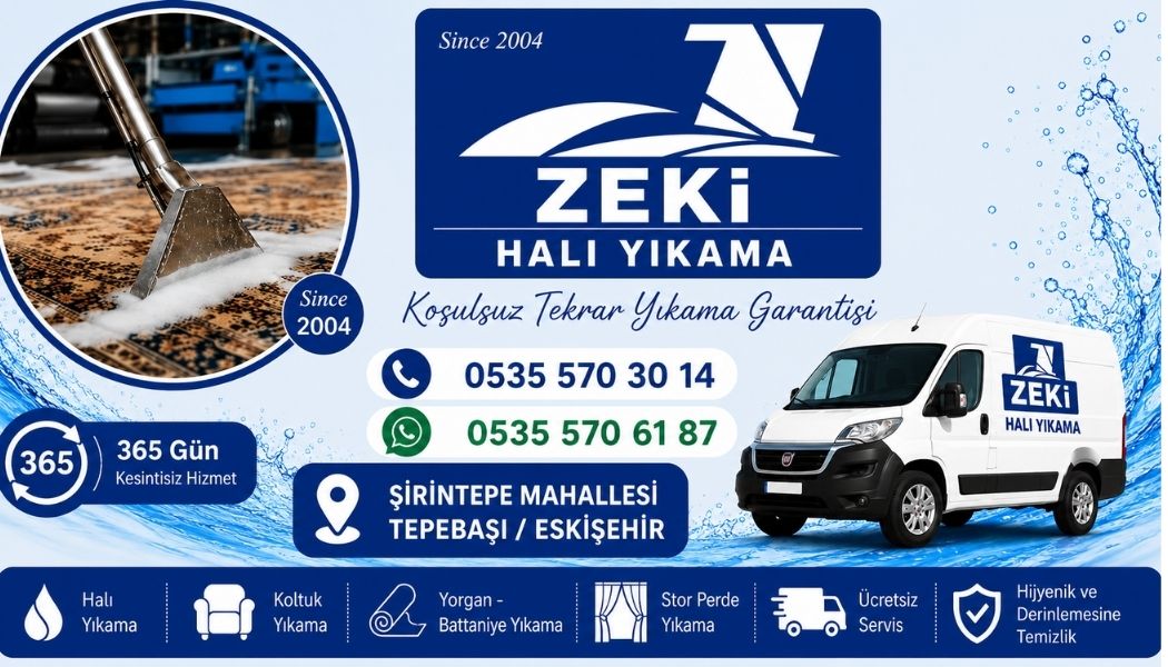 TEPEBAŞI ŞİRİNTEPE MAHALLESİ PROFESYONEL HALI YIKAMA VE DERİNLEMESİNE DEZENFEKSİYON TEKNOLOJİLERİ