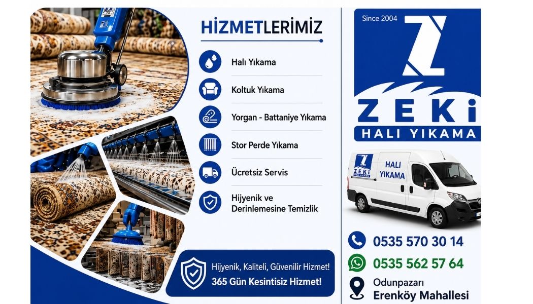 Odunpazarı Erenköy Mahallesi Halı Yıkama ve Derinlemesine Hijyen Rehberi
