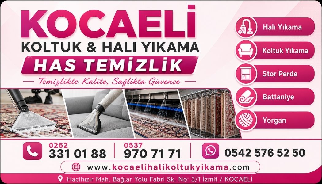 İzmit Alikahya Halı Yıkama