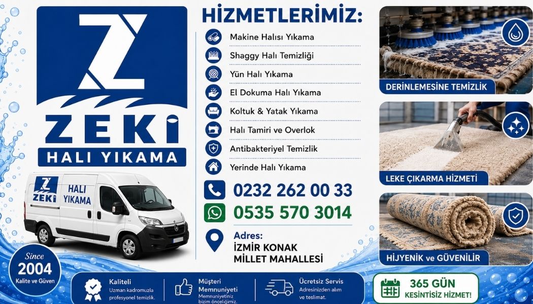 Konak Millet Mahallesi Halı Yıkama