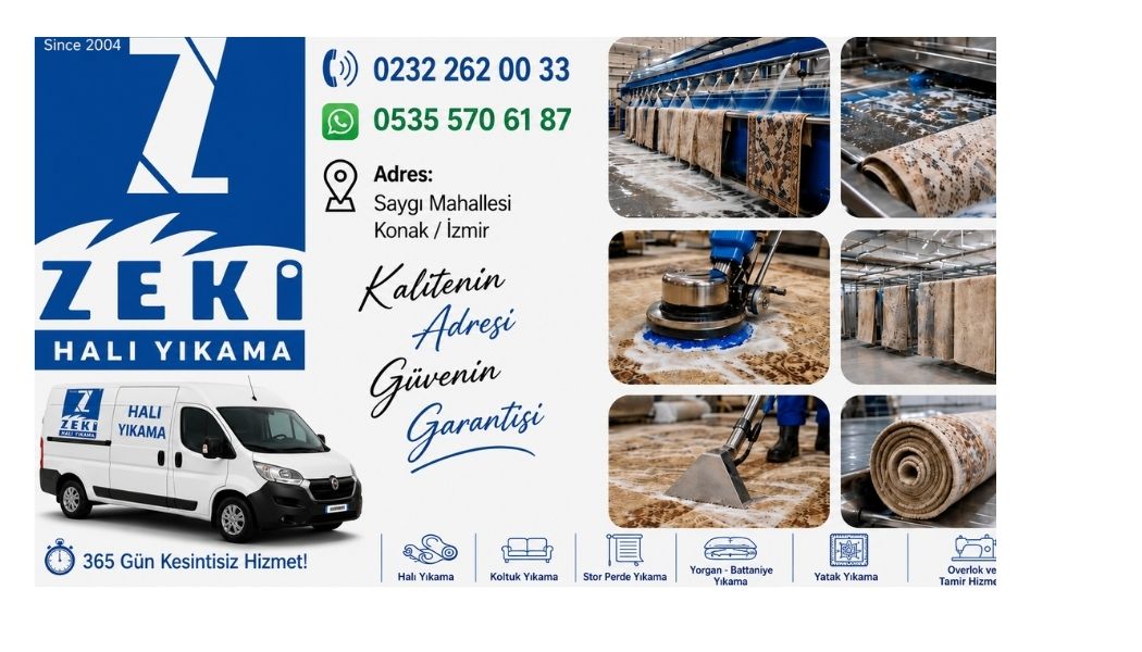 Konak Saygı Mahallesi Halı Yıkama