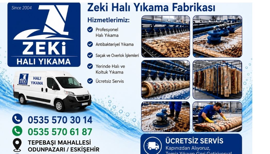 Odunpazarı Tepebaşı Mahallesi Halı Yıkama Rehberi