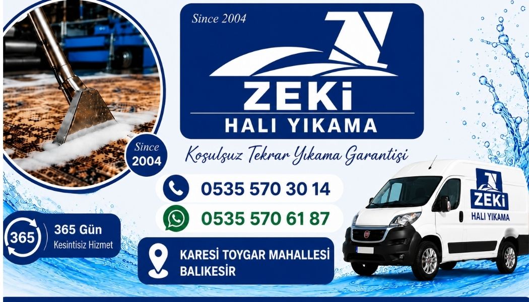 Karesi Toygar Halı Yıkama Hizmeti