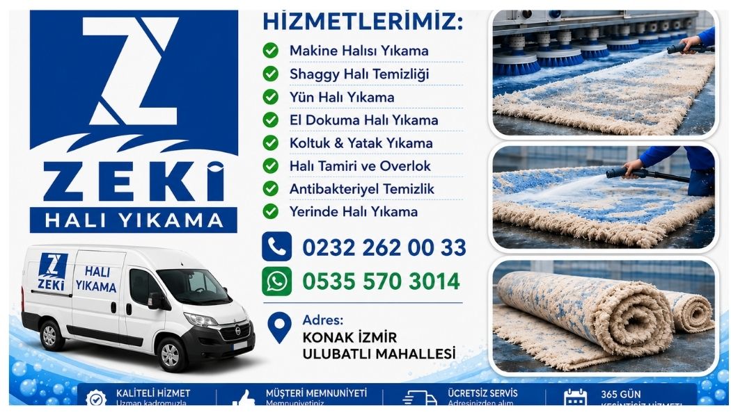 Konak Ulubatlı Mahallesi Halı Yıkama